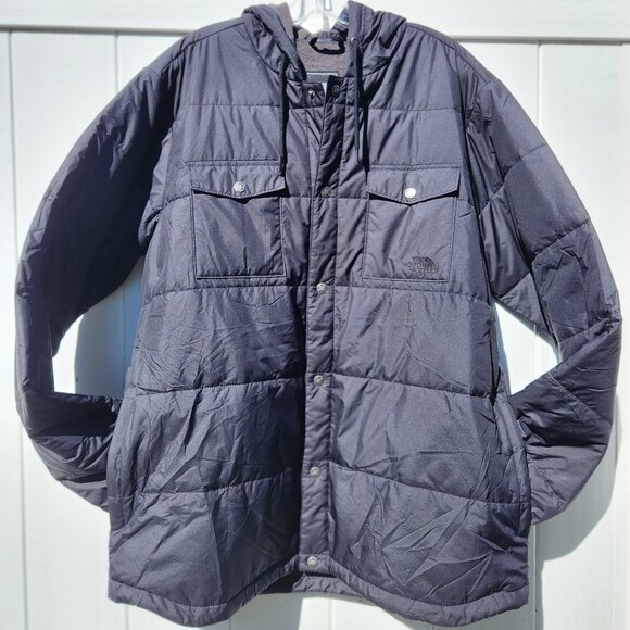 The North Face Meeks Down Puffer Skiing/Snowboarding Jacket L-BLACK - Picture 2 of 5